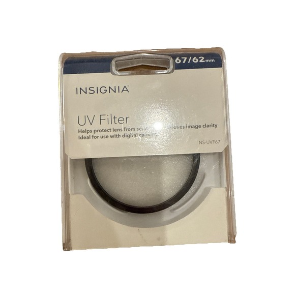 Insignia Other - INSIGNIA 67/62 MM‎ UV FILTER for Camera, Circular - NS-UVF67-C